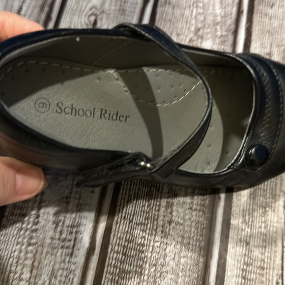 School Rider Black Mary Jane girls size 9 - Picture 3 of 7